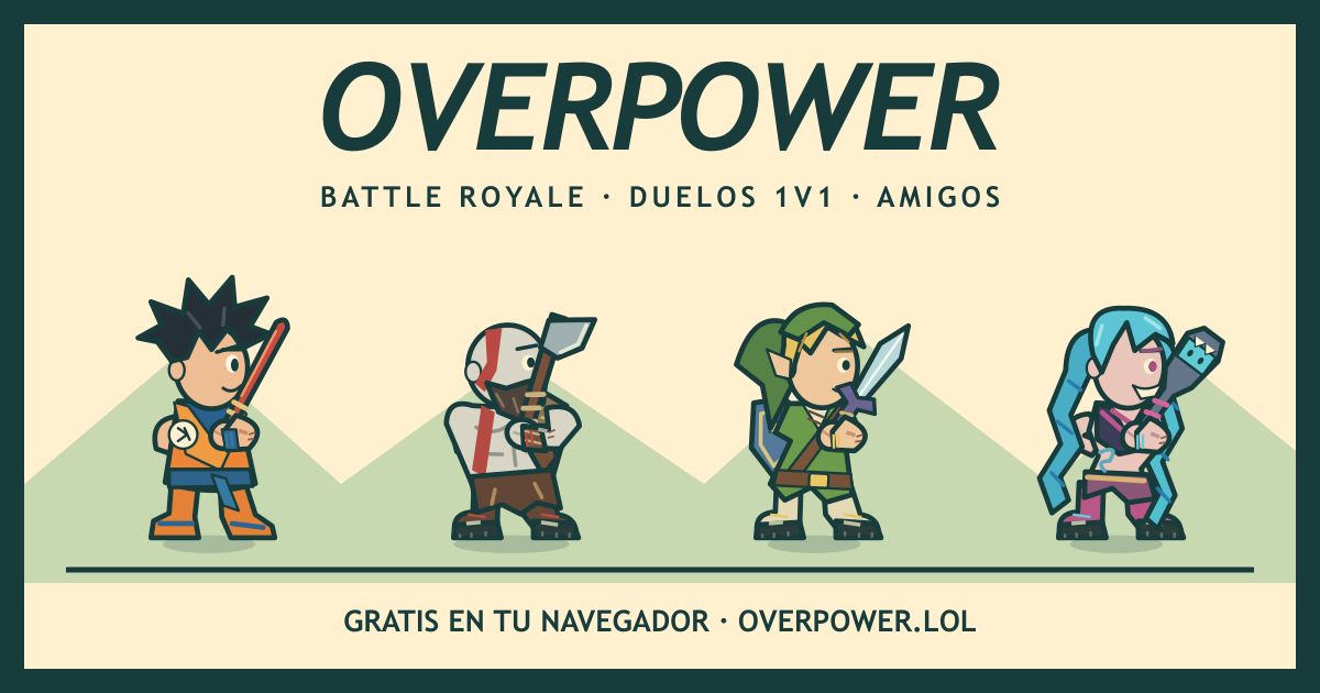 Kiro, Krágor, Lior y Chispa: cuatro personajes de Overpower